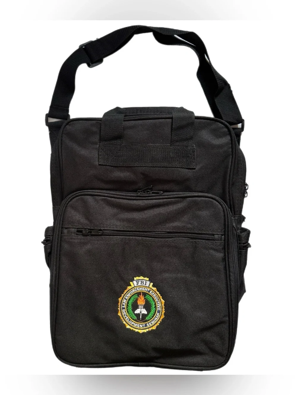 FBI LEEDS Law Enforcement Executive Development Seminar Convertible Backpack Bag